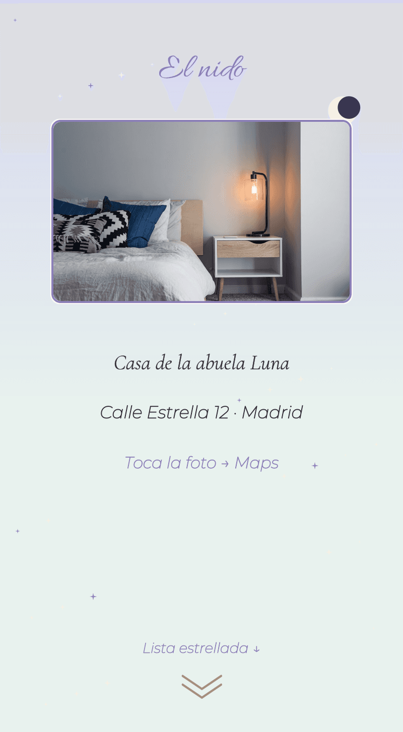 Baby Shower — Luna de Miel — El nido