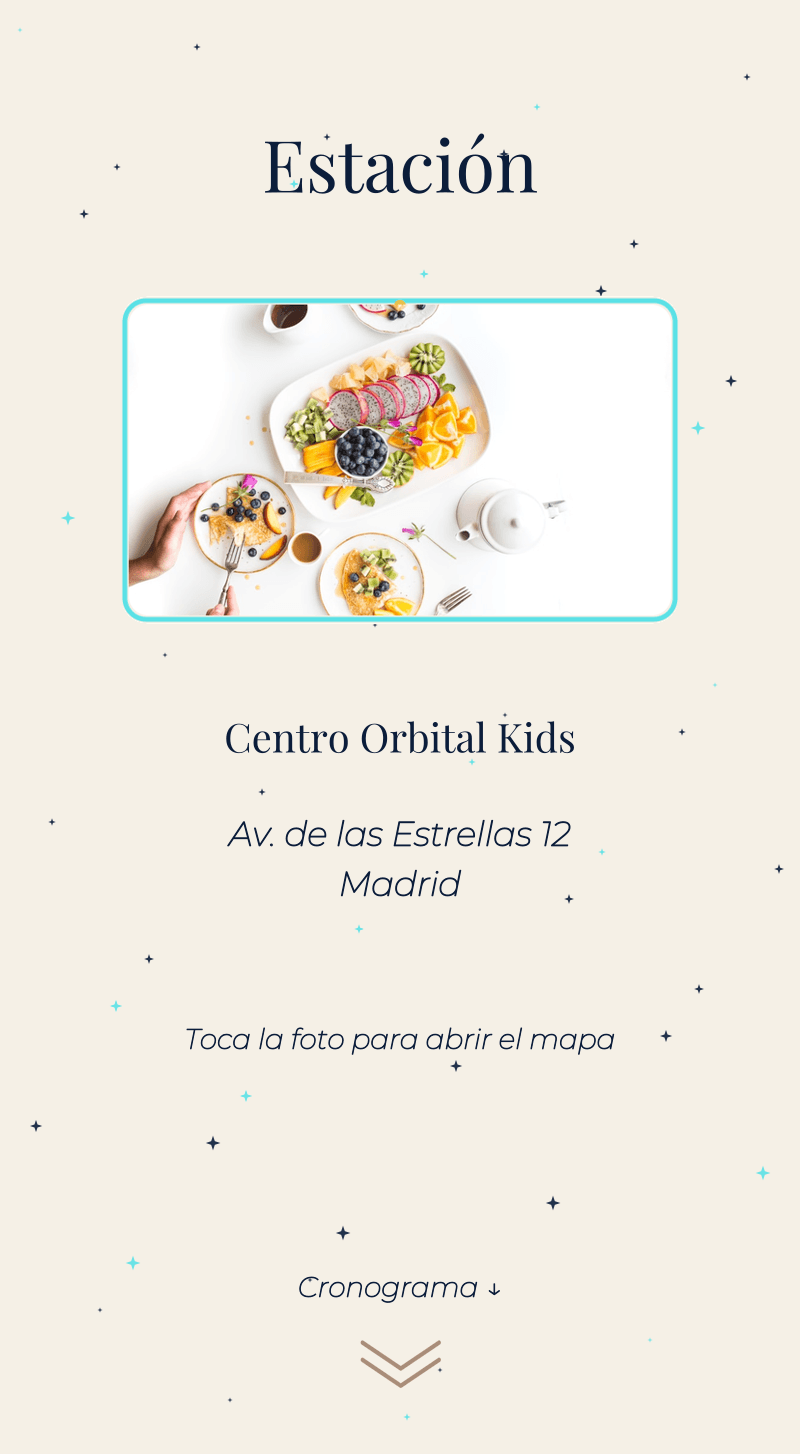 Cumple — Espacio — Estación
