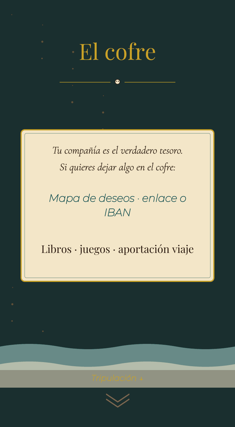 Cumple — Piratas — El cofre