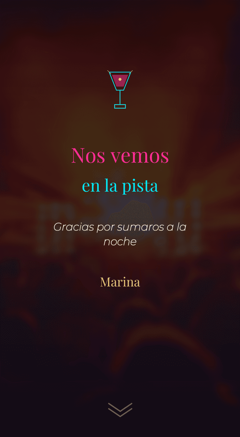 Cumple — Neon Noche — Nos vemos en la pista