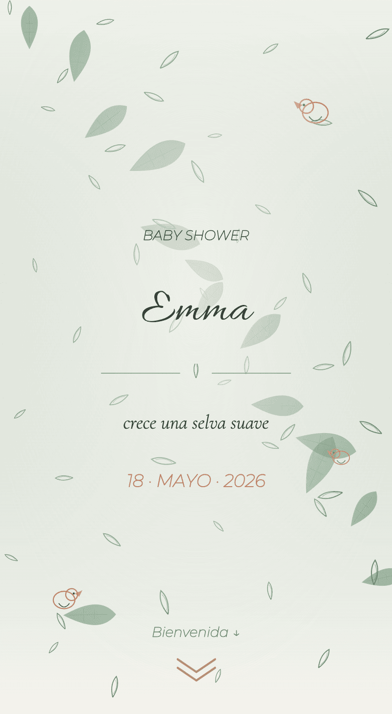 Baby Shower — Selva Suave — Portada