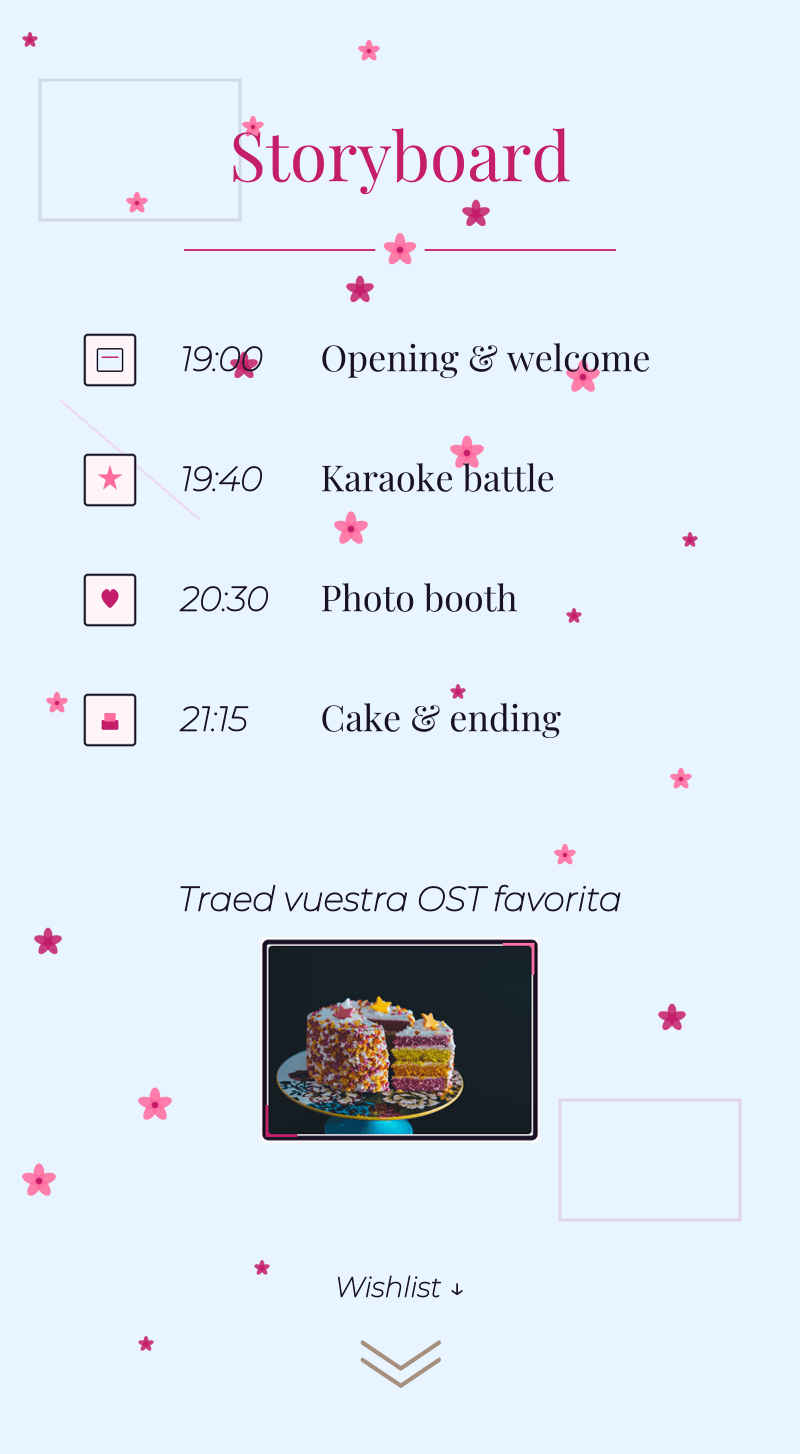 Cumple — Otaku Anime — Storyboard