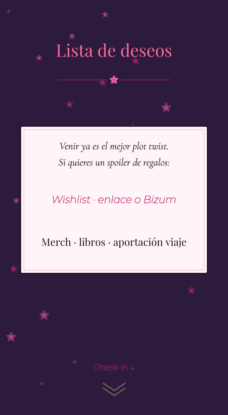 Cumple — Otaku Anime — Lista de deseos