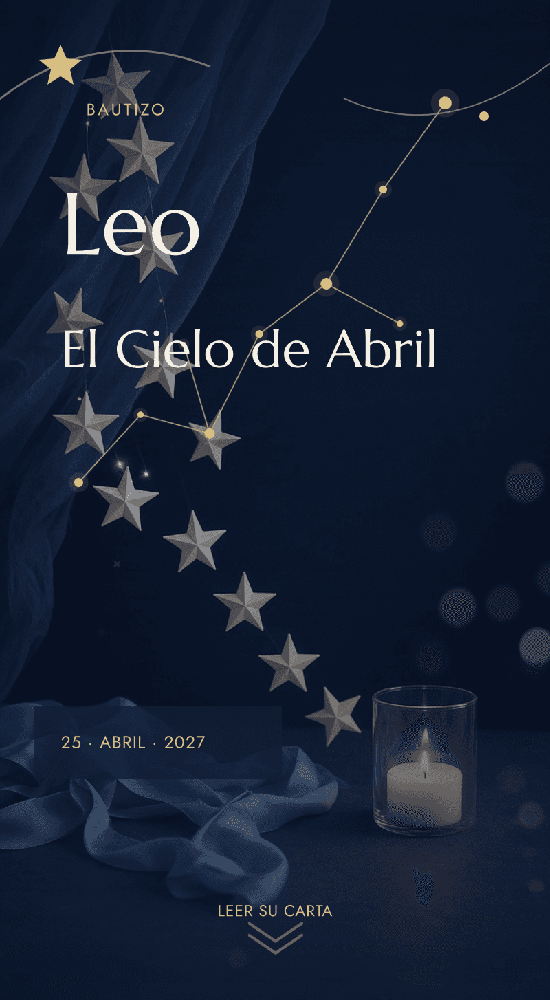 Bautizo — El Cielo de Abril — El Cielo de Abril