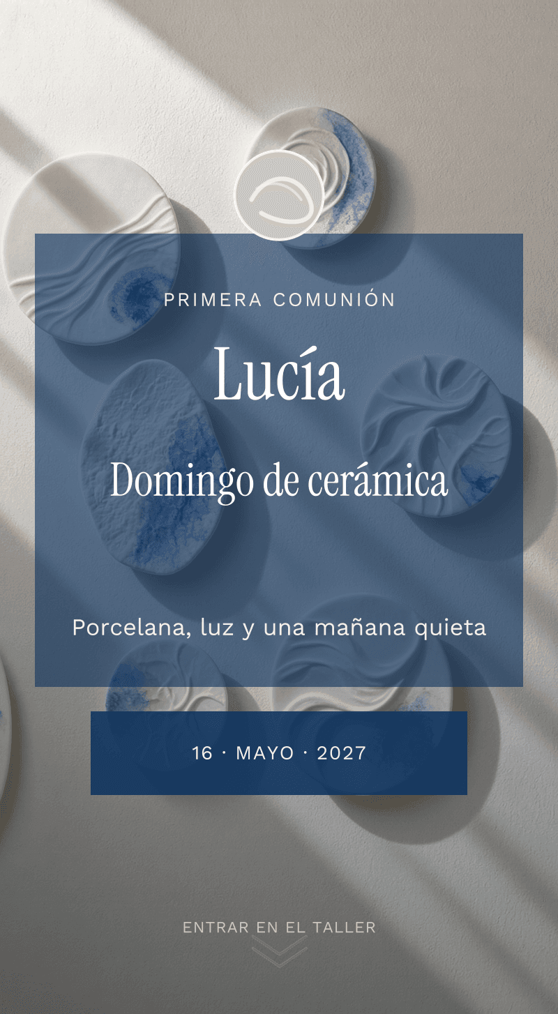 Comunión — Domingo de cerámica — Placas al sol