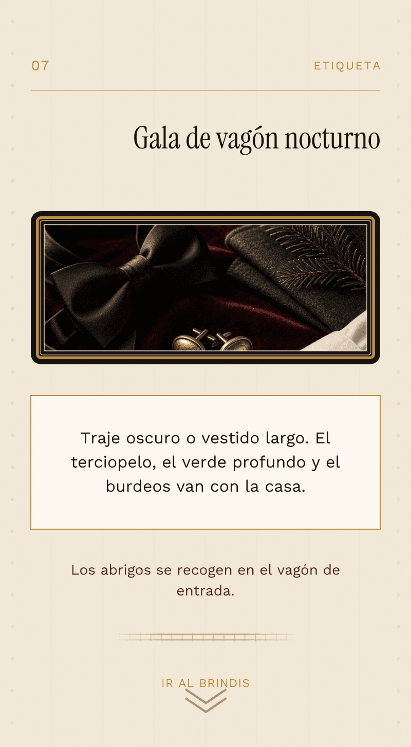 Corporativo — El Expreso de Diciembre — Etiqueta