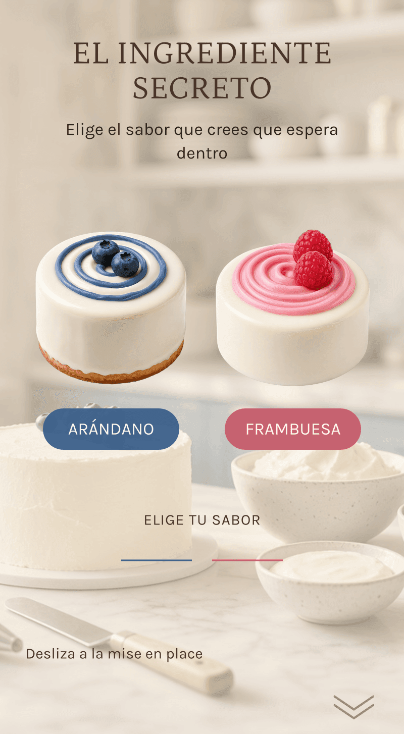 Revelación de género — La pastelería del secreto — El ingrediente secreto