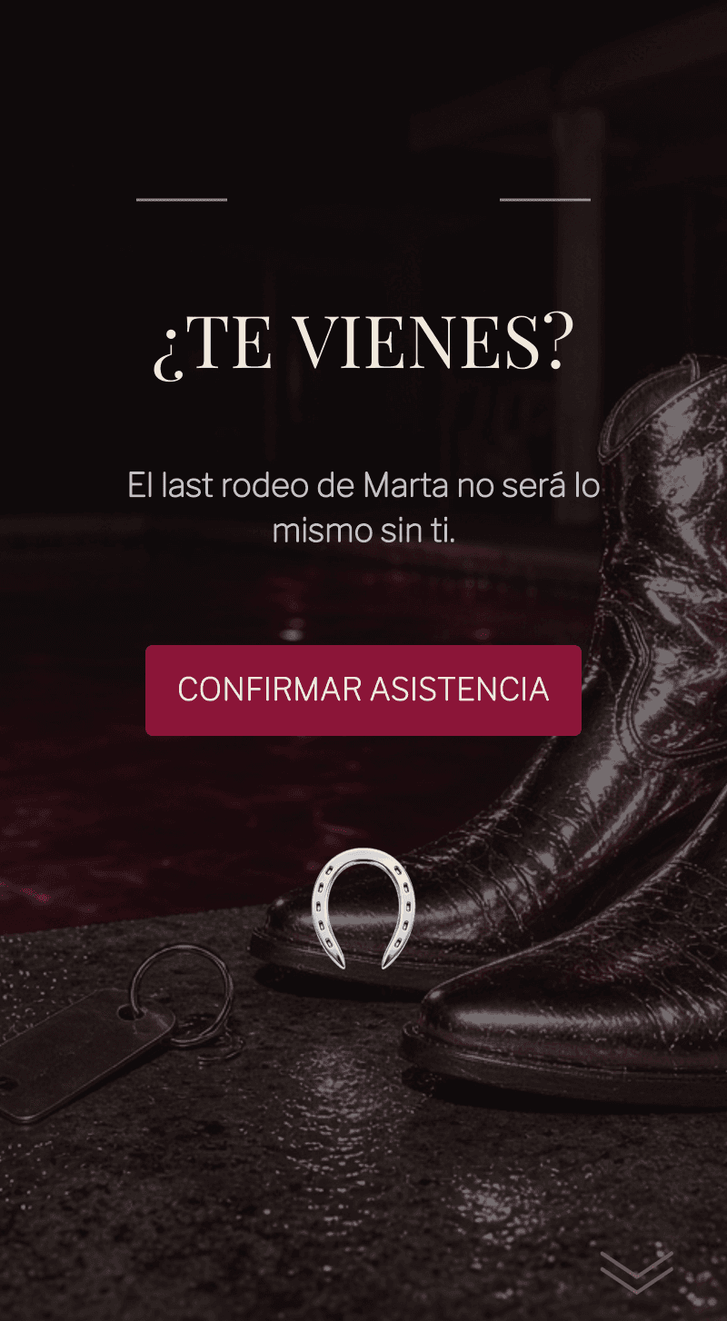 Despedida — Last Rodeo — RSVP
