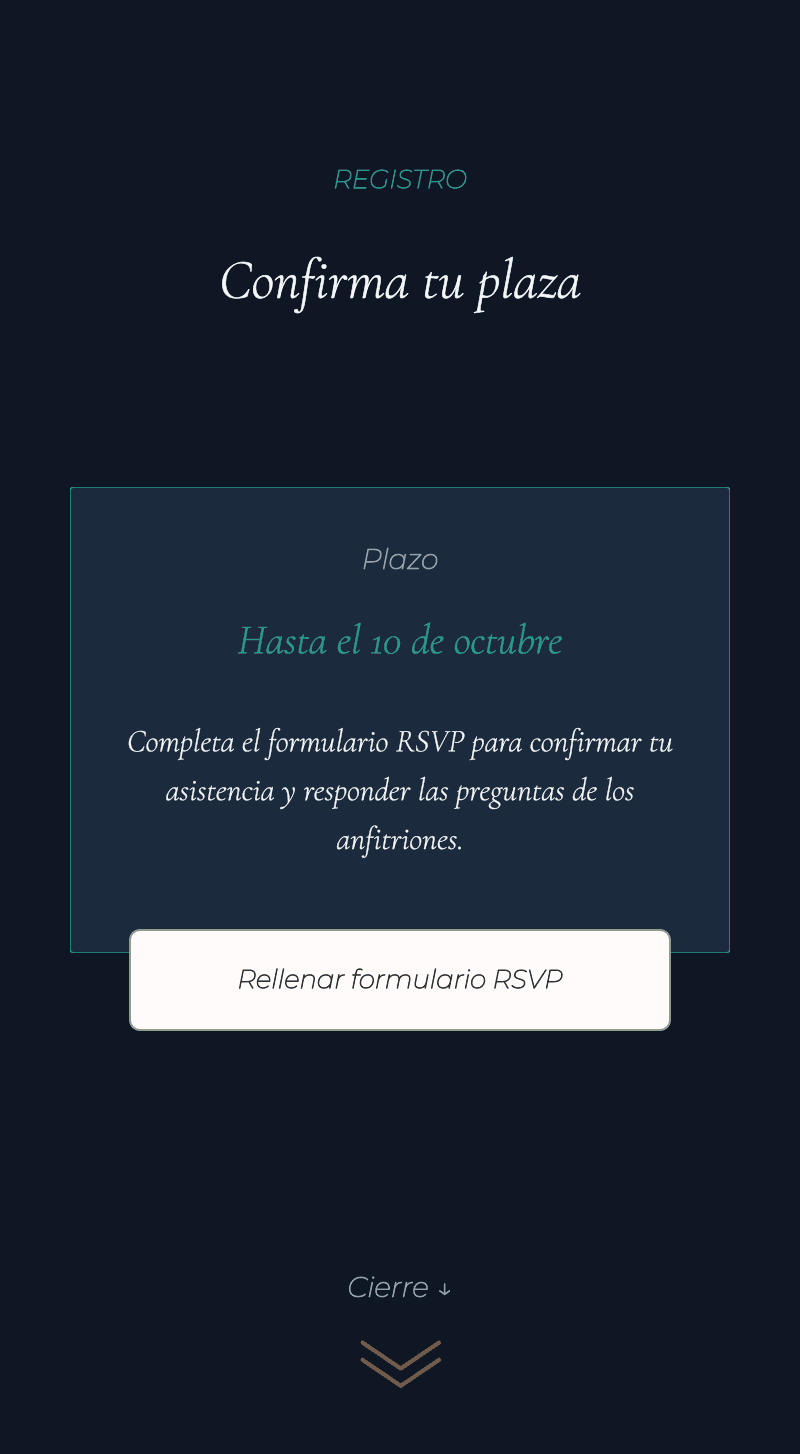 Corporativo — Summit Night — Registro
