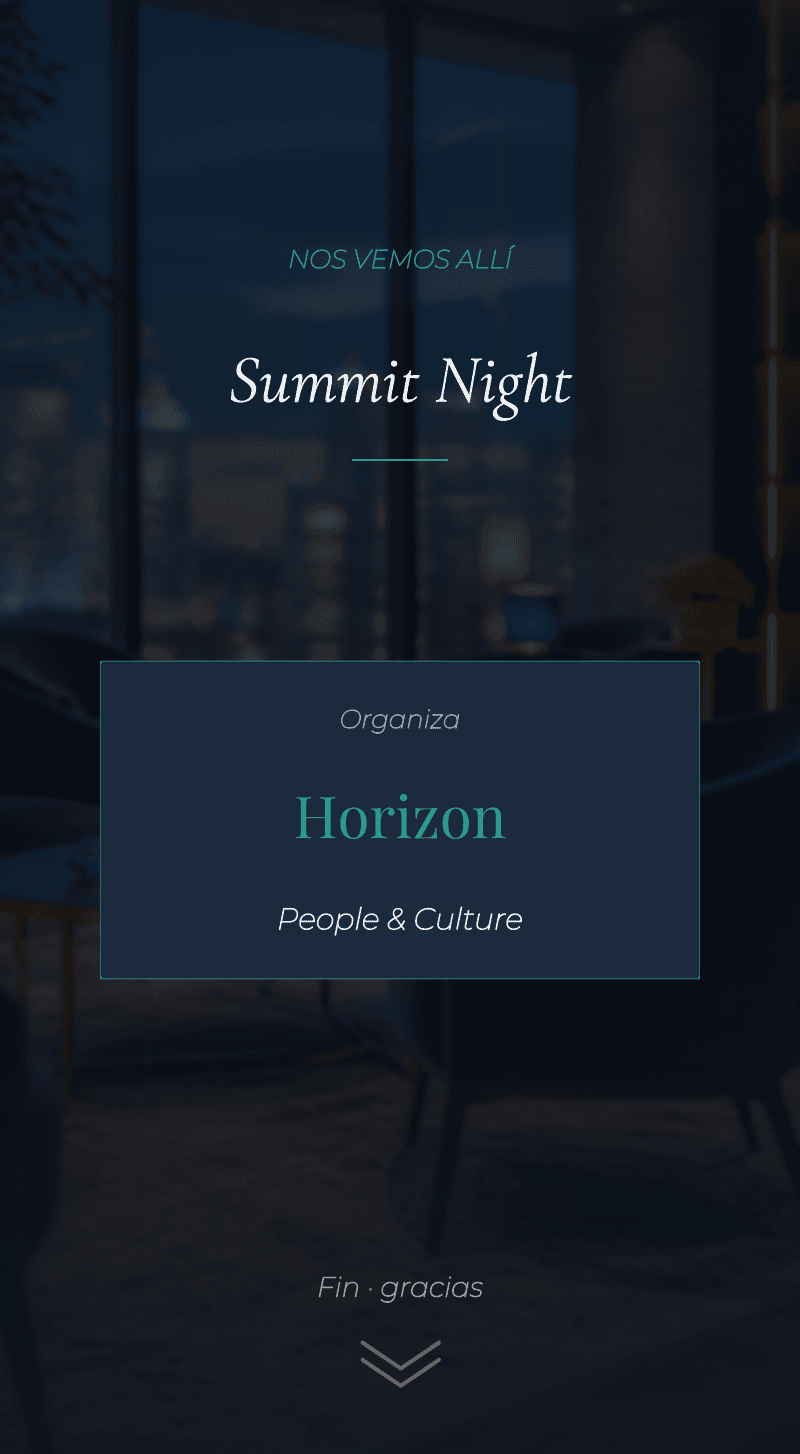 Corporativo — Summit Night — Nos vemos