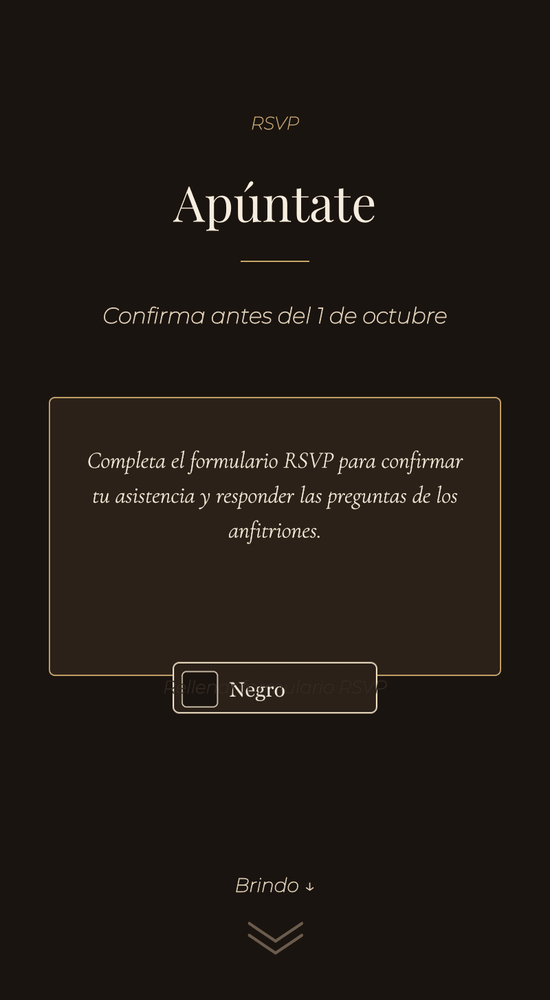 Despedida — Última Noche Libre — Apúntate