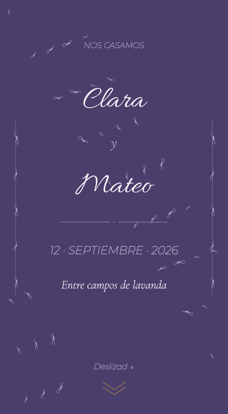Boda — Lavanda