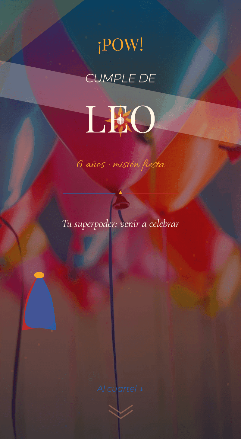 Cumple — Superhéroe