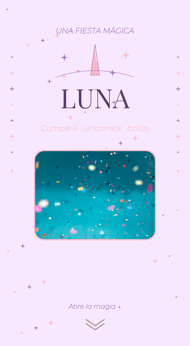 Cumple — Unicornio