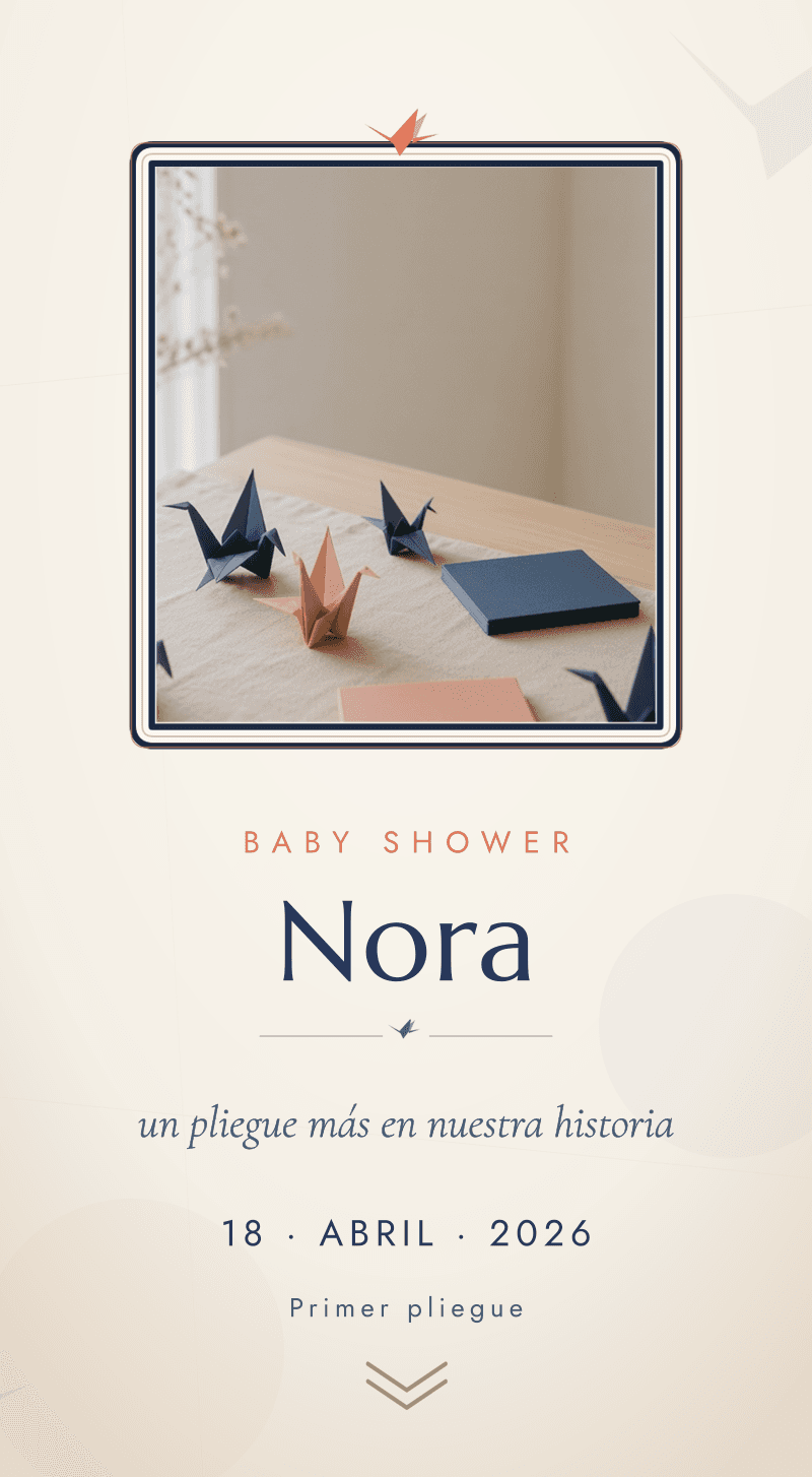 Baby Shower — Grullas de Papel